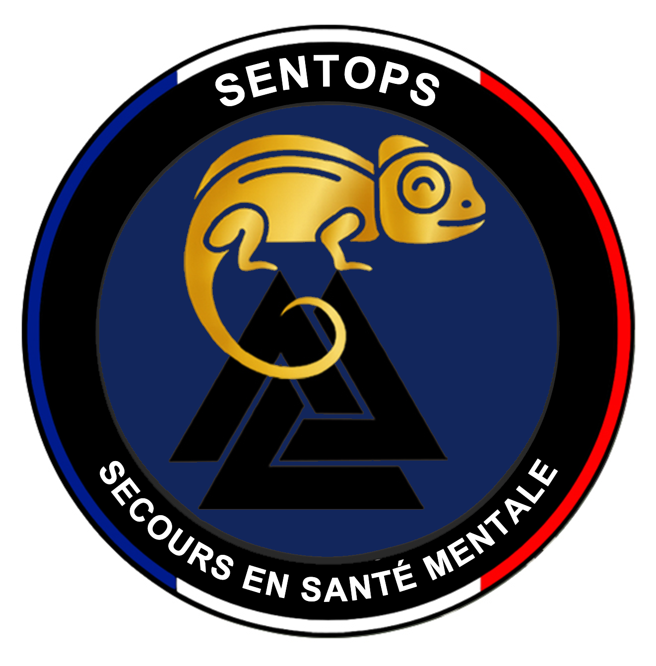 Écusson SENTOPS, secours en santé mentale